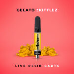 Live Resin Gelato Zkittlez Vape Cartridge