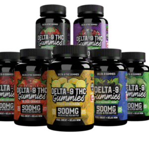 Premium Delta 9 THC Gummies – 10mg per gummy, 50 count bottle. Infused hemp-derived edibles featuring Blue Raspberry and Blood Orange flavors. Vegan-friendly pectin base with discrete stealth shipping to the UK, Germany, and EU. Secure anonymous checkout (XMR/BTC).