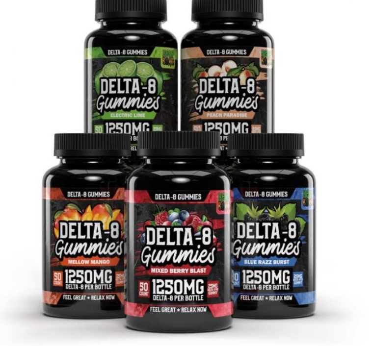 Premium Delta 8 THC Gummies – 50 count bottle, 25mg per gummy. Mixed fruit flavors including Blue Raspberry, Watermelon, and Mango. High-potency pectin-based edibles with discrete stealth shipping to the UK, Germany, Italy, and Poland. Secure anonymous crypto checkout (XMR/BTC).
