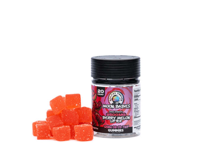 Galaxy Treats THC Gummies – Delta 8 / Delta 9 / THCP Berry Melon Lifter 2460mg